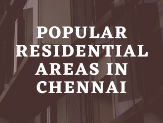 Residential areas in CHENNAI