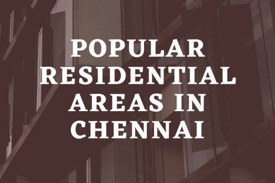 Residential areas in CHENNAI