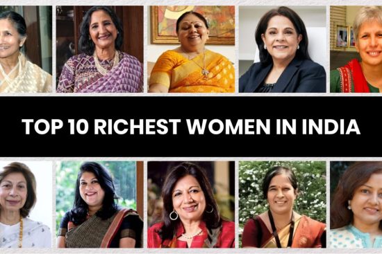 Top 10 Richest women in India